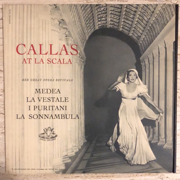 Maria Meneghini Callas at La Scala Vinyl Lp - Picture 5 of 9